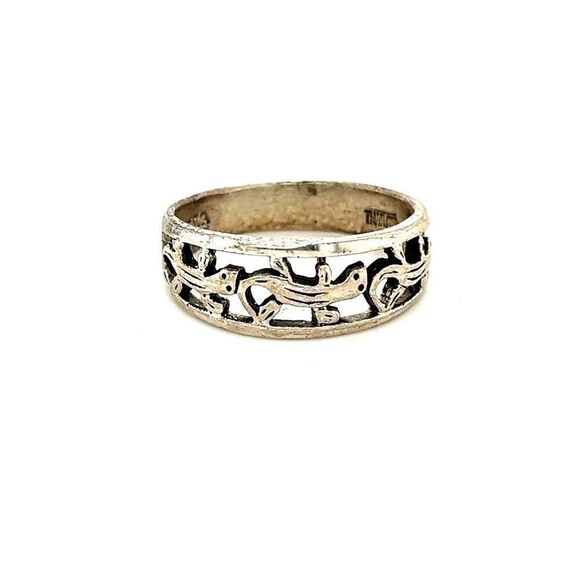925 Lizard Ring - Picture 1 of 4